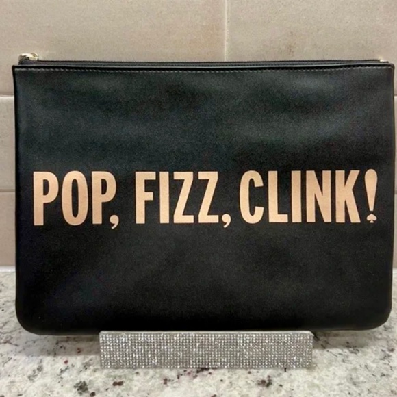 Kate Spade Pop, Fizz, Clink Wristlet, Clutch Bag 🍾🥂🍾🥂 - Picture 1 of 3